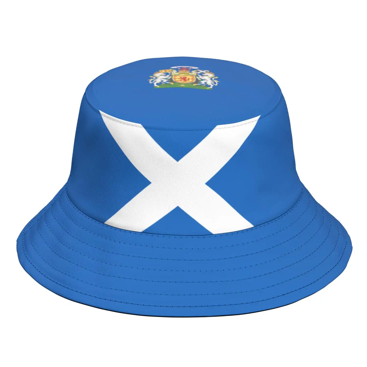 Scotland Fisherman Hats Custom Made Name Number Team Logo Bucket Cap Country Travel