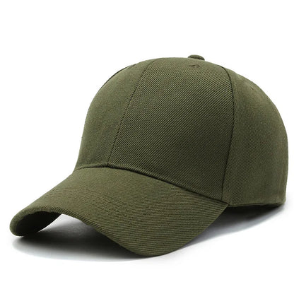Unisex Cap Casual Plain Baseball Cap Adjustable Snapback Hats Hip Hop Cap Street Dad Hat