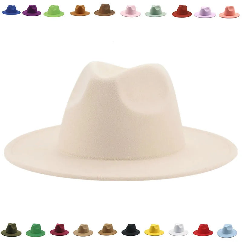 Fedora Hat Women Hat Winter Luxury Man Hats For Women Fashion Formal