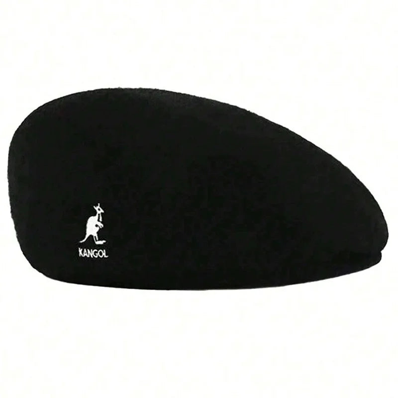 New Luxury Wool Beret Hat Women Men Four Seasons