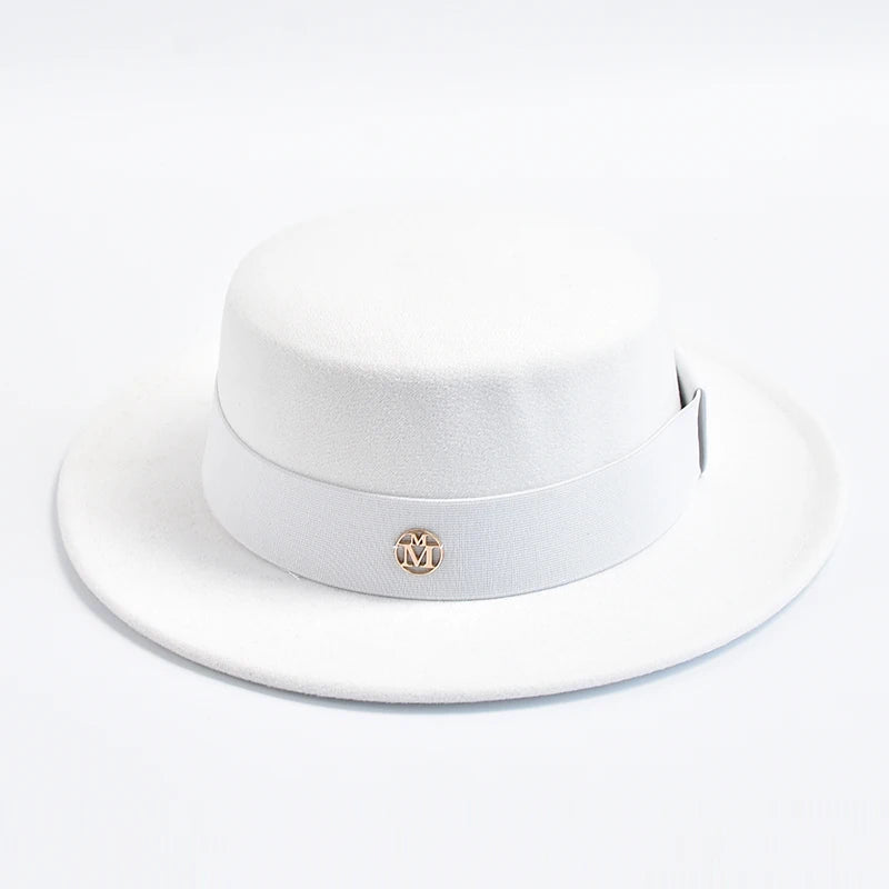 British Style Fedora Hats For Women Fashion Autumn Winter