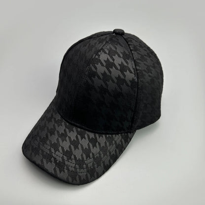 Classical Retro Houndstooth Baseball Hats