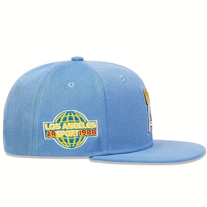 Unisex A letter crown Embroidery Hip-hop Hats Spring Autumn