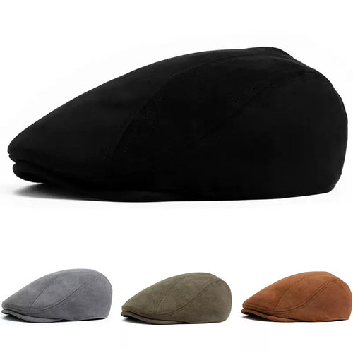 Unisex Retro Newsboy Caps Men British Painters Hats