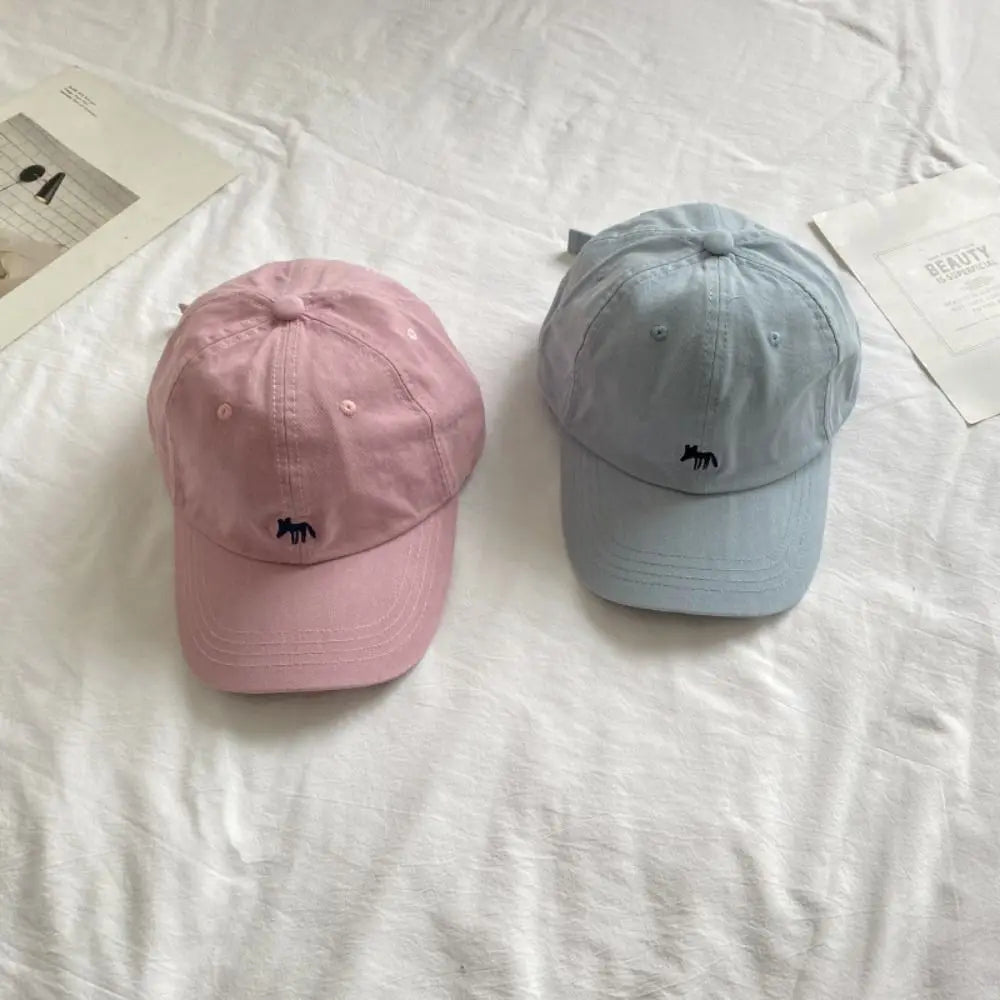 Fashion Embroidered Embroidery Baseball Cap Peaked Cap Cotton