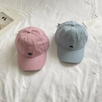 Fashion Embroidered Embroidery Baseball Cap Peaked Cap Cotton