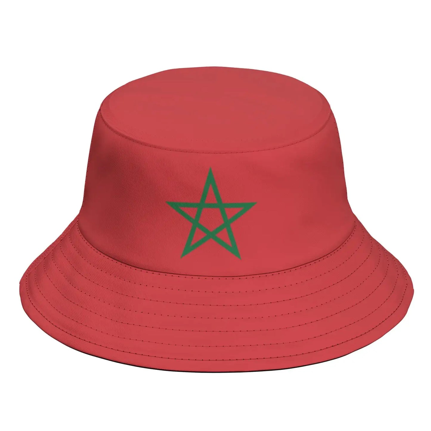 Morocco Fisherman Hats Free Custom Made Name Number Logo Bucket Cap