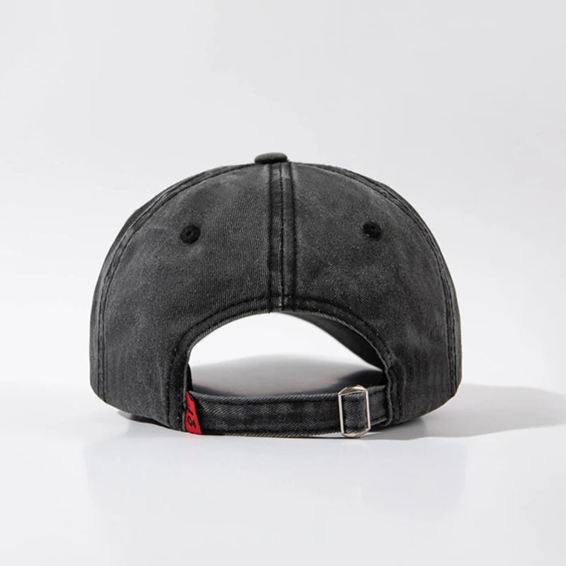 Fashion Retro Letter Embroidery Baseball Hat