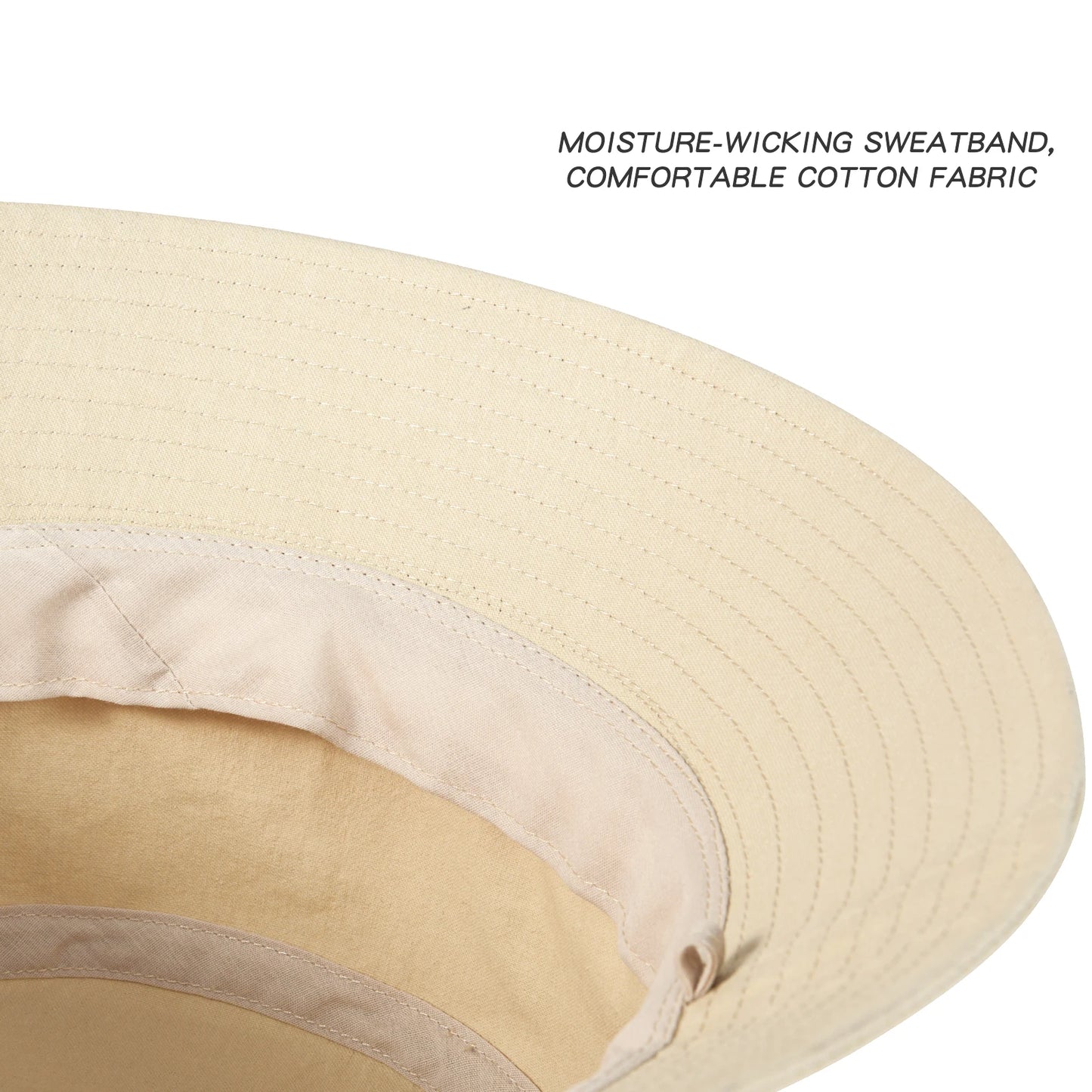 Bucket Hats for Unisex Summer Fishing Hat Breathable Foldable Wide Brim