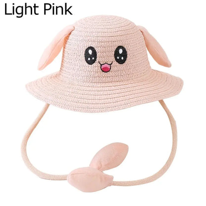 Breathable Moving Ears Wide Brim Fisherman's Hat