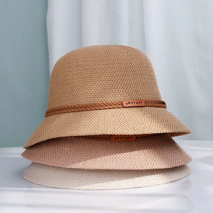 Women Straw Hats Panama UV Protection Sun Visor