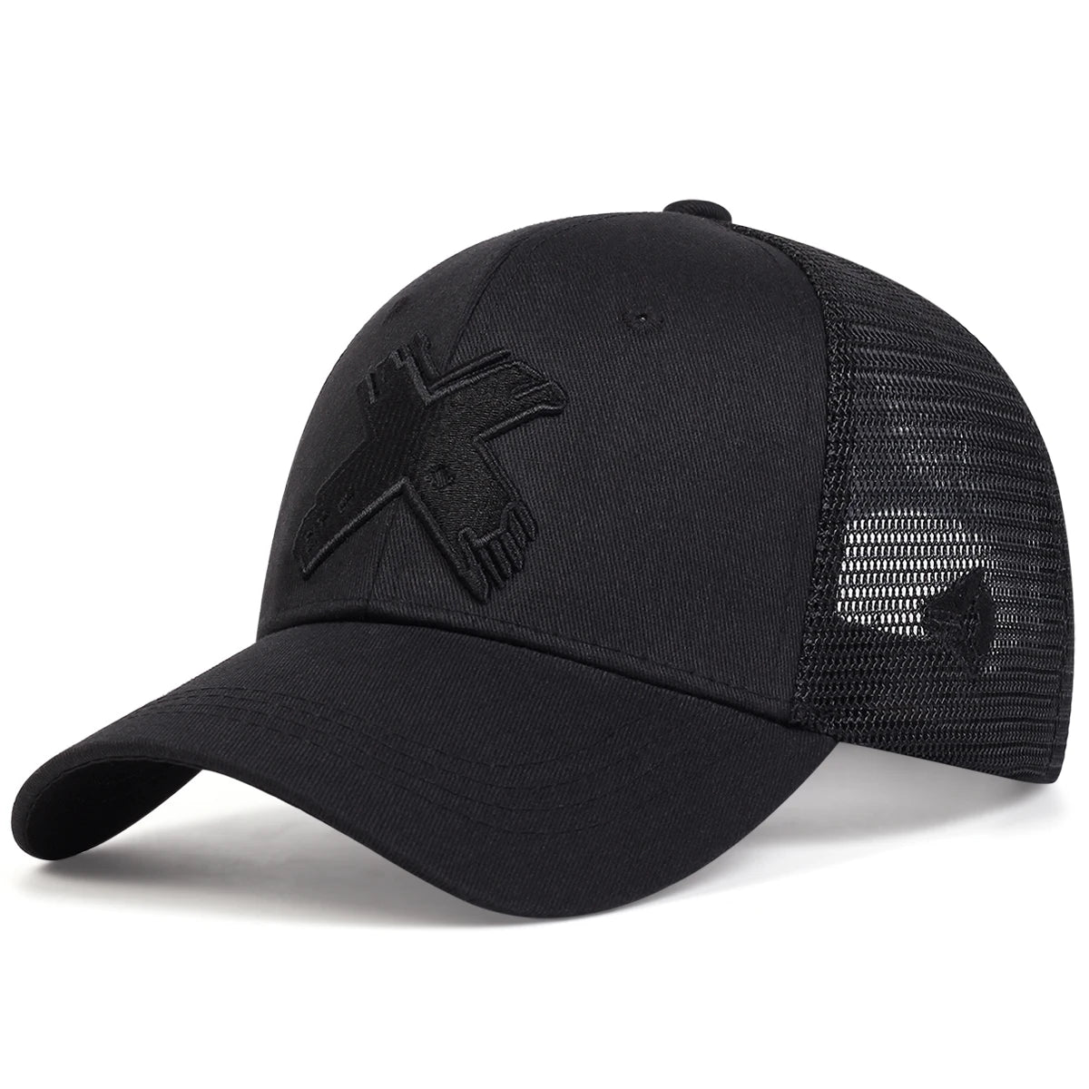 Summer Men Mesh Baseball Cap Outdoor Sport X Letter for Women