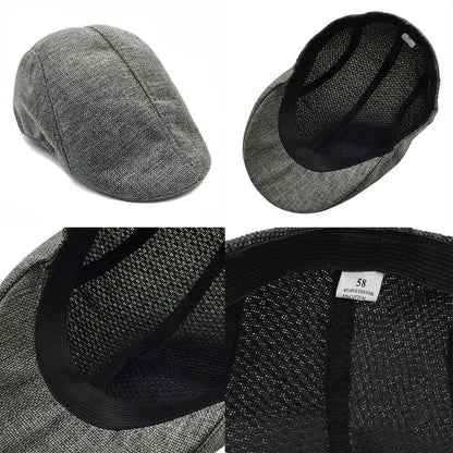 New Autumn Beret Caps Men Women Adjustable Newsboy Hats