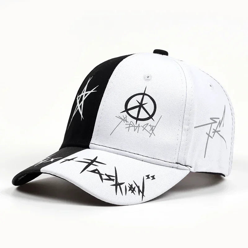 Unisex Eye Graffiti Print Baseball Caps Spring Autumn