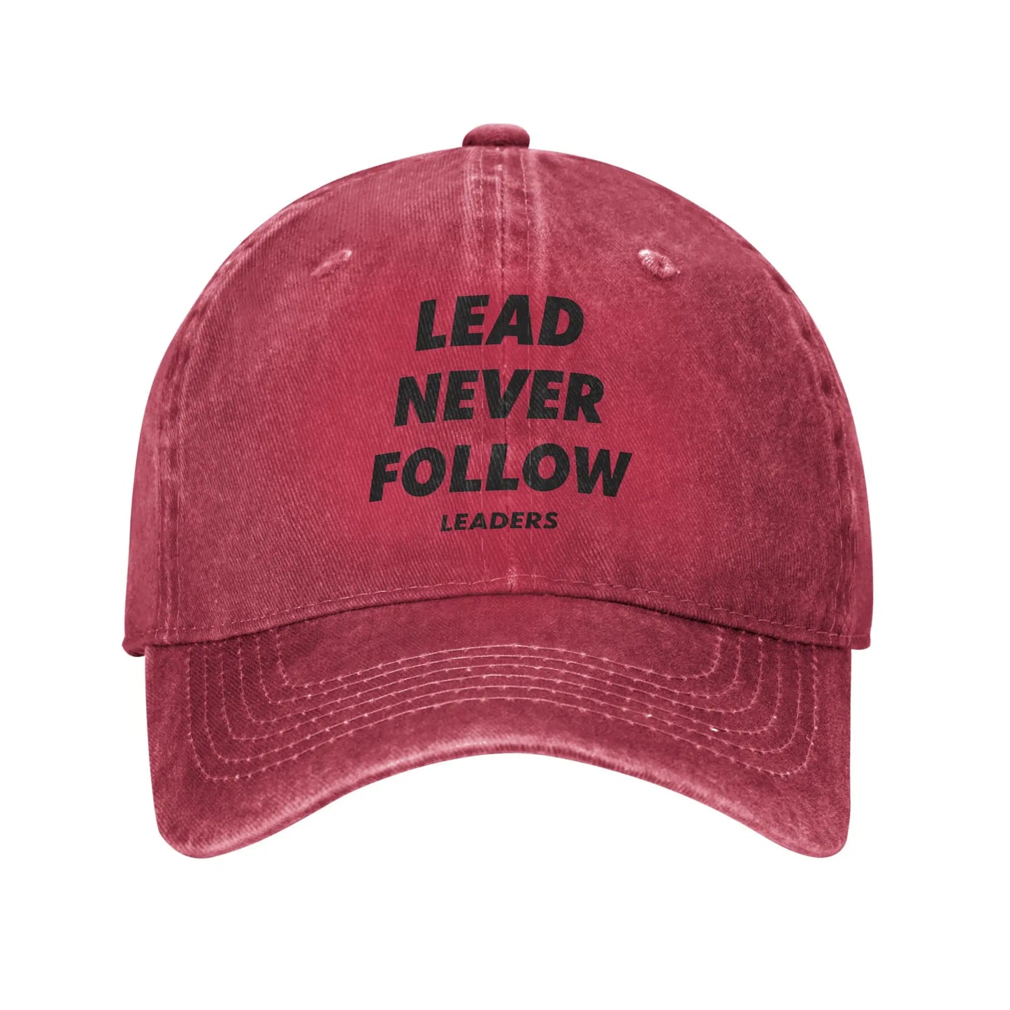 Lead Never Follow Leaders Sun Baseball Cap Men Adult Print Hip Hop Hats Summer Baseball Caps