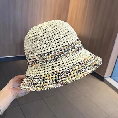 Summer New Style Straw Fisherman Hats Women's
