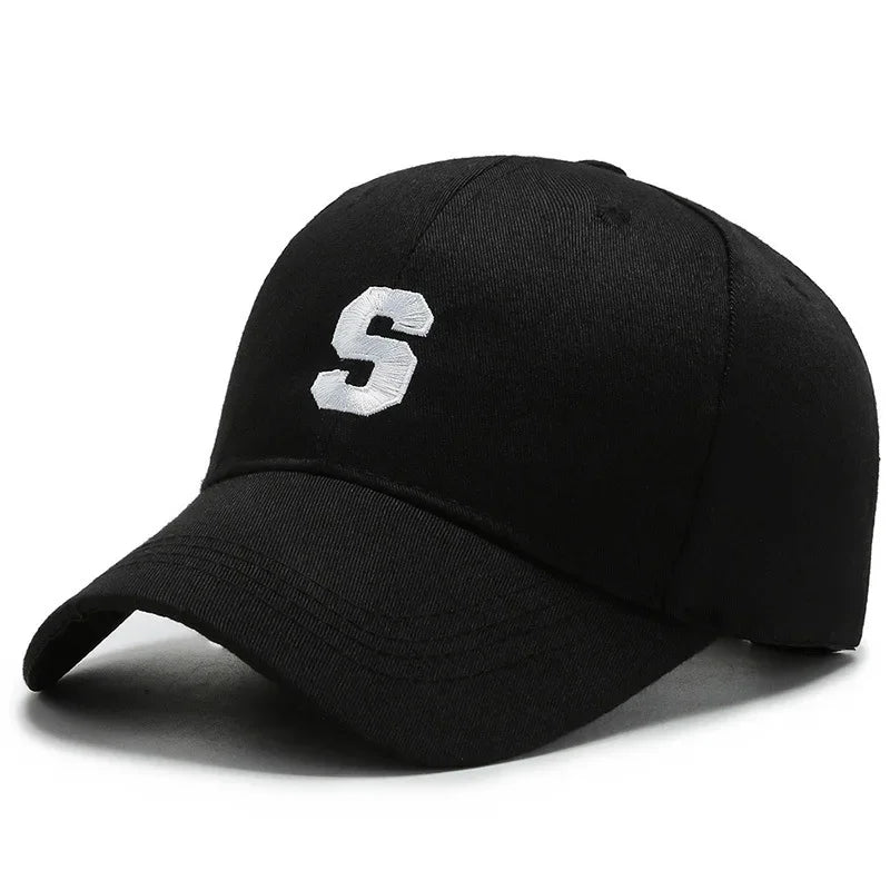 S Embroidery Shade Sunscreen Baseball Cap Outdoor Same Sports Cap Tourism Team Building Baseball Cap
