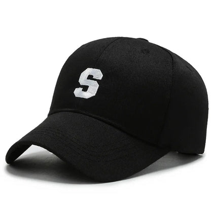 S Embroidery Shade Sunscreen Baseball Cap Outdoor Same Sports Cap Tourism Team Building Baseball Cap