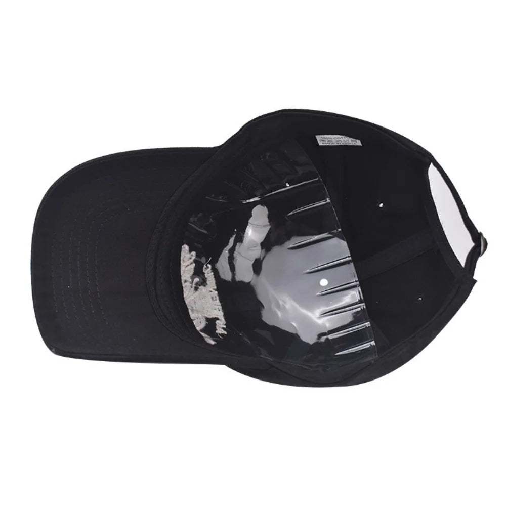American  vintage Letter Embroidered Baseball Cap for Men Women