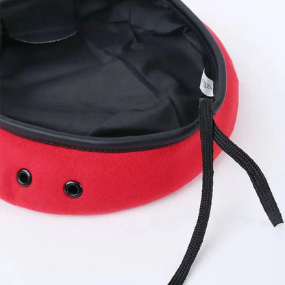 Unisex Adjustable Berets Hat Autumn And Winter For Cosplay Uniform Cap