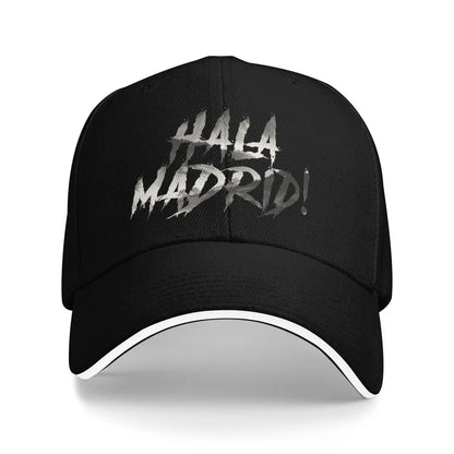 Hala Madrid Print Baseball Cap