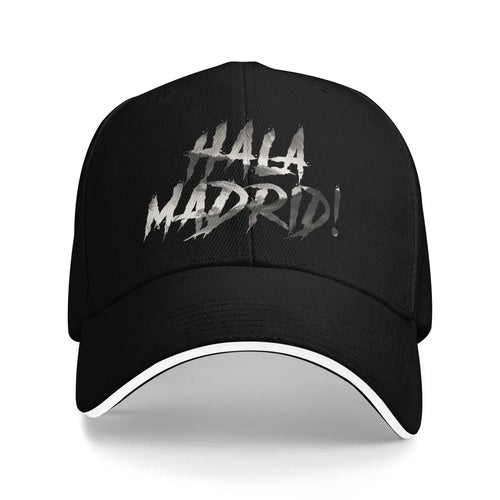 Hala Madrid Print Baseball Cap