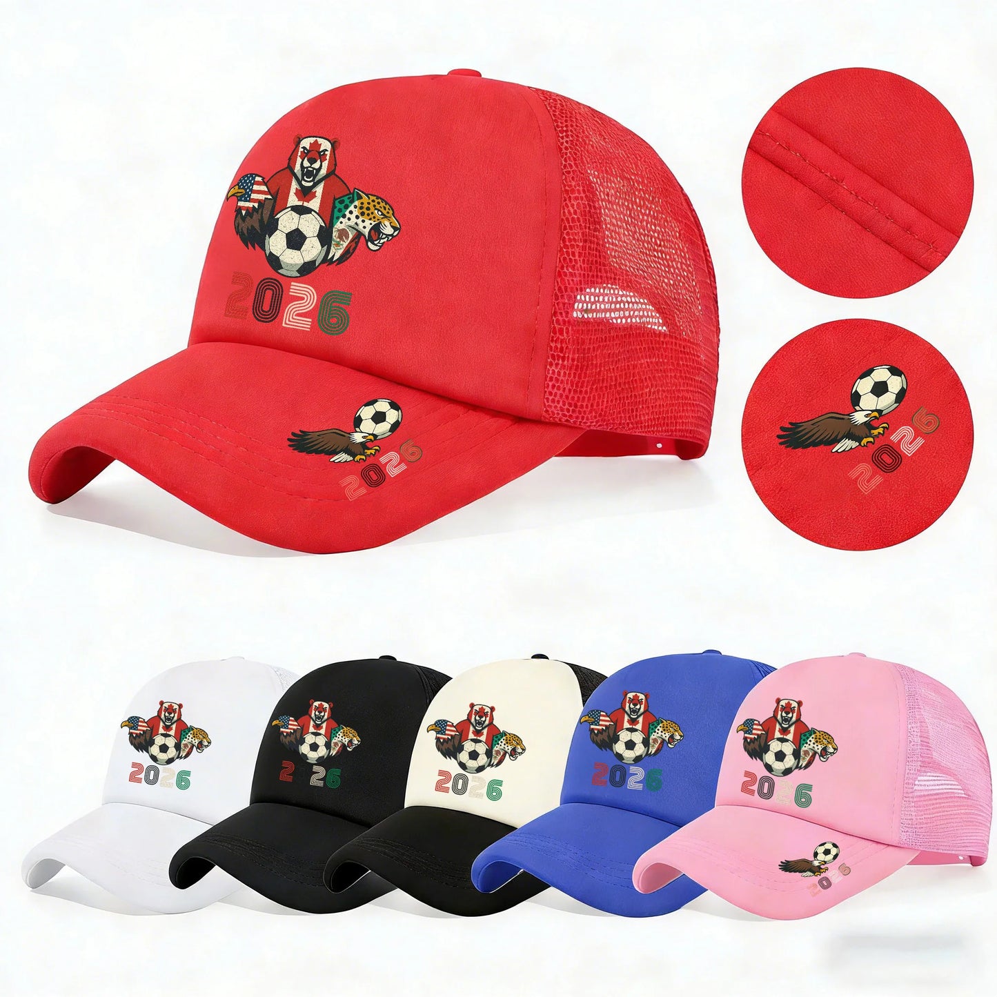North America Fan Gear for Men Women Baseball Caps