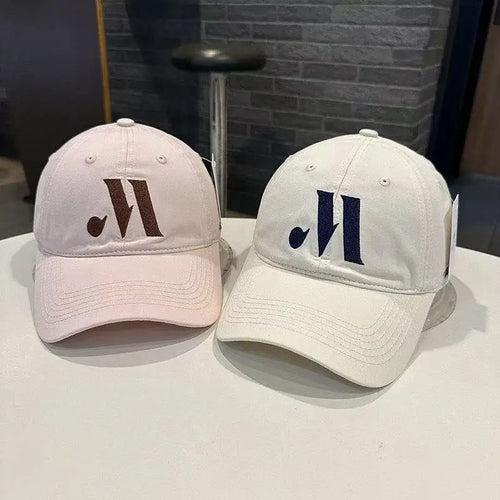 Neutral Letter Printed Soft Top Baseball Cap