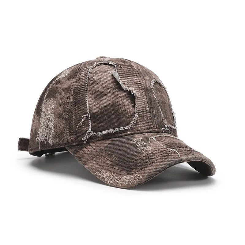 New Washed Distressed Men's Baseball Cap
