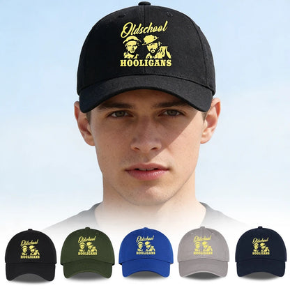Vintage Gang-Style Distressed Washed Baseball Cap
