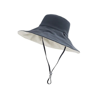 Women Extra Wide Brim Reversible Sun Hat UPF 50+