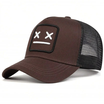 Unisex XX Embroidery Baseball Net Caps Spring Summer