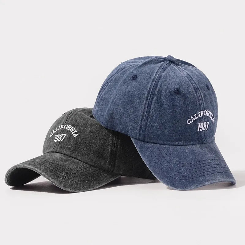 Unisex Vintage Embroidered Baseball Cap