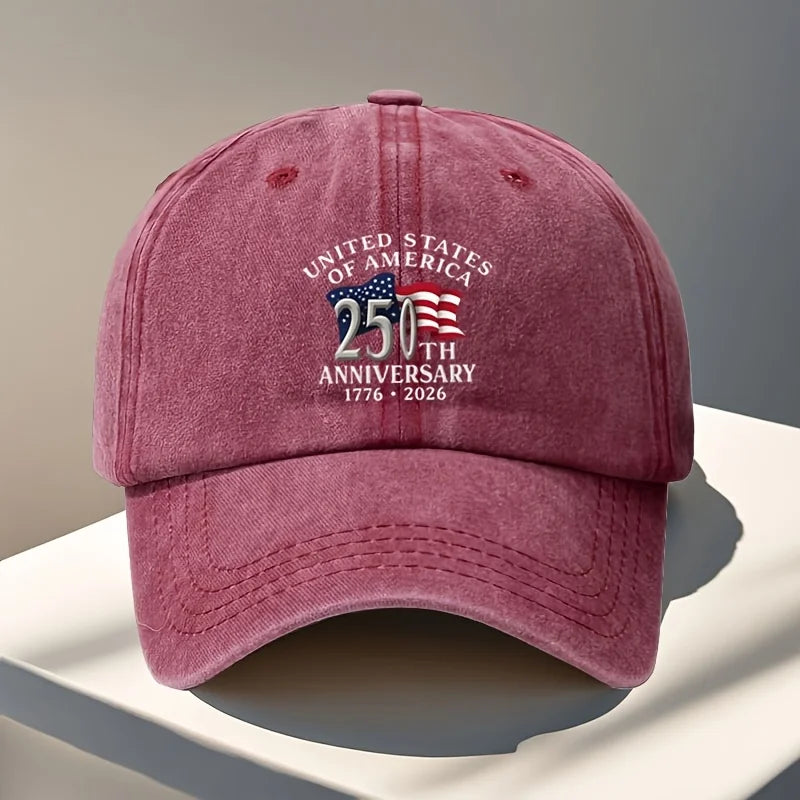 U.S. 250th Anniversary Patriotic Baseball Cap