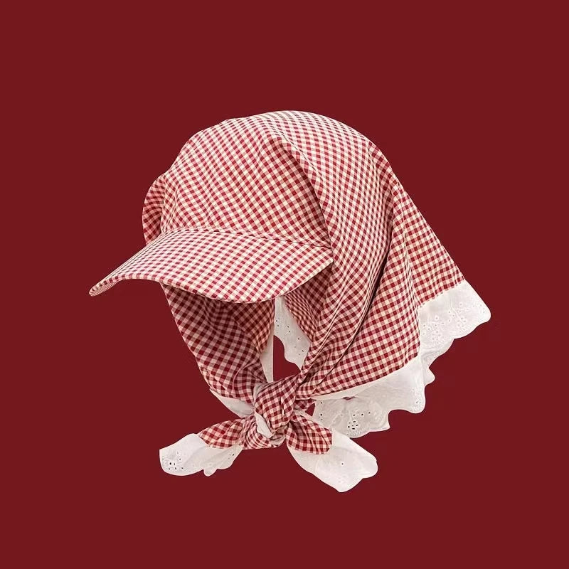 Big Brimmed Baseball Cap 2025 Butterfly Bow Women's Sun Hat