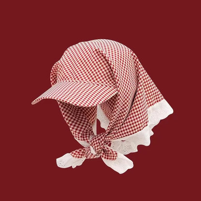 Big Brimmed Baseball Cap 2025 Butterfly Bow Women's Sun Hat
