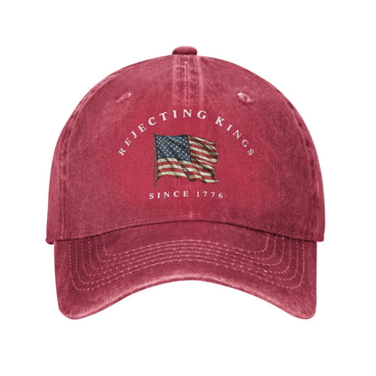 Men Women Distressed Denim Sun Cap