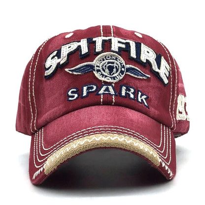 Men Women Cotton Embroidered Letter Printed Baseball Cap
