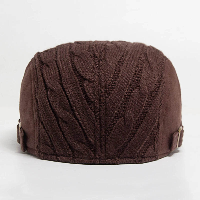 New Men Woman Beret Autumn And Winter Thickened Warm Knitted Berets