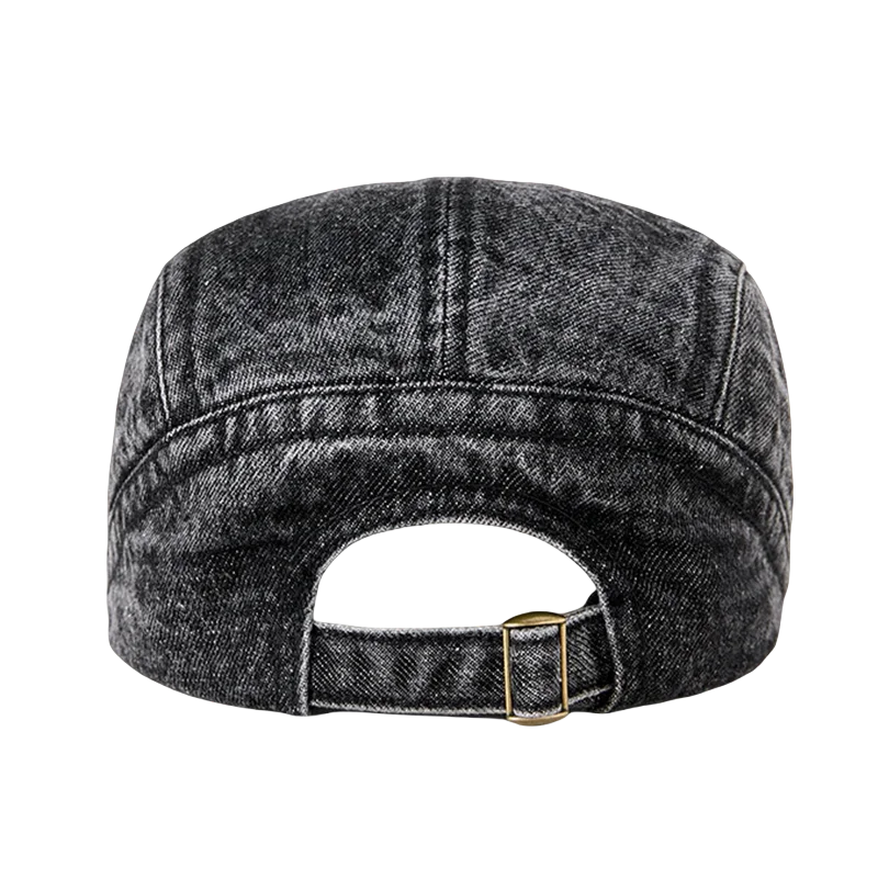 Vintage Gatsby Hat Women Washed Denim Cabbie Cap Lady Flat Ivy Cap
