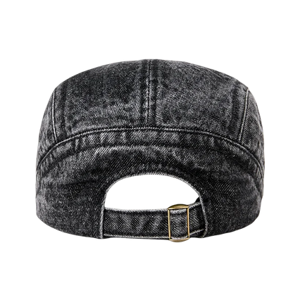 Vintage Gatsby Hat Women Washed Denim Cabbie Cap Lady Flat Ivy Cap