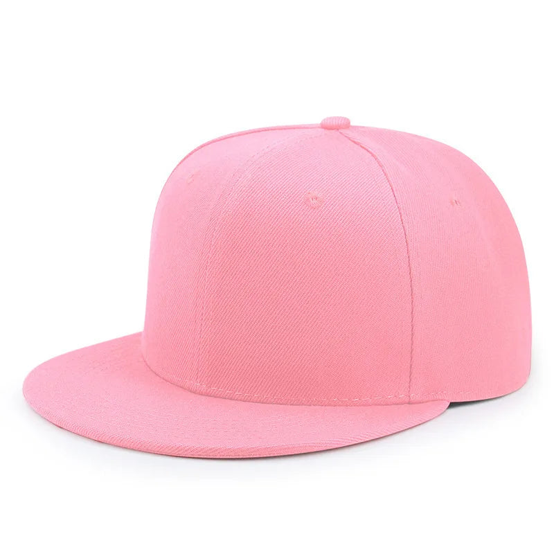 New Hot Sale Cap Plain Snapback Hat High Quality Adult Hip Hop Baseball Cap