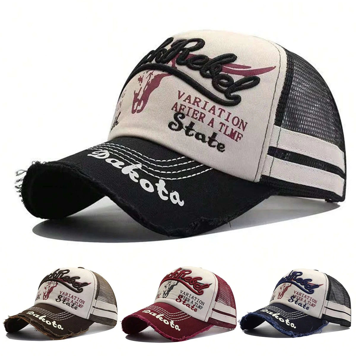 Washing Baseball Net Caps Spring Summer Outdoor