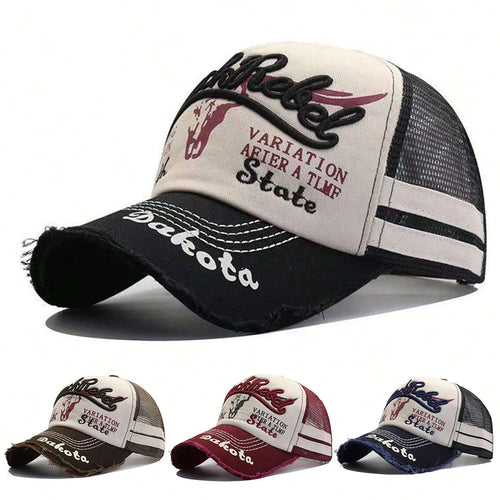 Washing Baseball Net Caps Spring Summer Outdoor