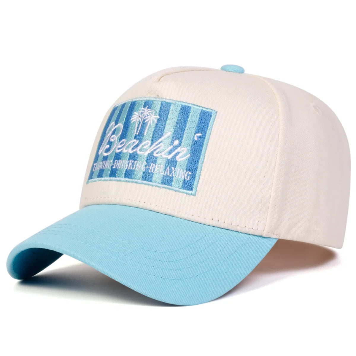 Unisex Letter Embroidery Baseball Caps Spring
