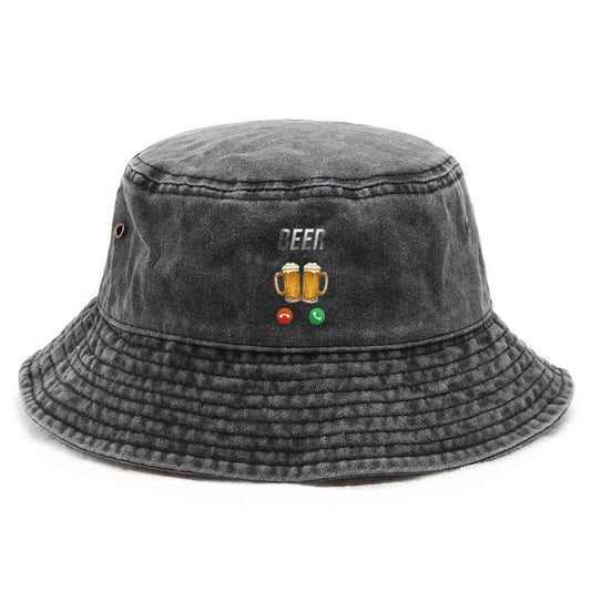 Customize Cotton Washed Bucket Hat Vintage Fishing Hat