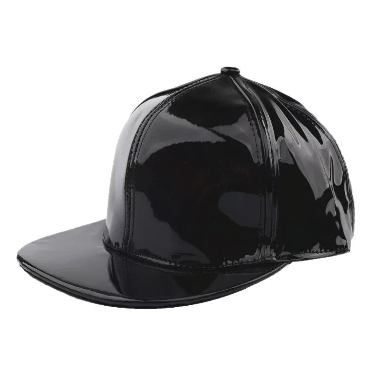 Fashion PU Rainbow Color Changing Baseball Cap