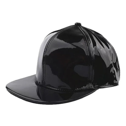 Fashion PU Rainbow Color Changing Baseball Cap