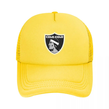 Unisex Colo-Colo Modern Design Curved Mesh Baseball Cap