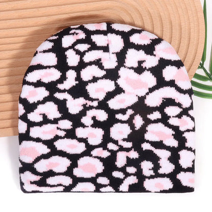 New Leopard Autumn Winter Causal Hip Hop Beanie Tide